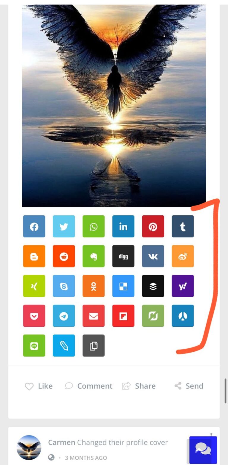 look how do share to get paoints