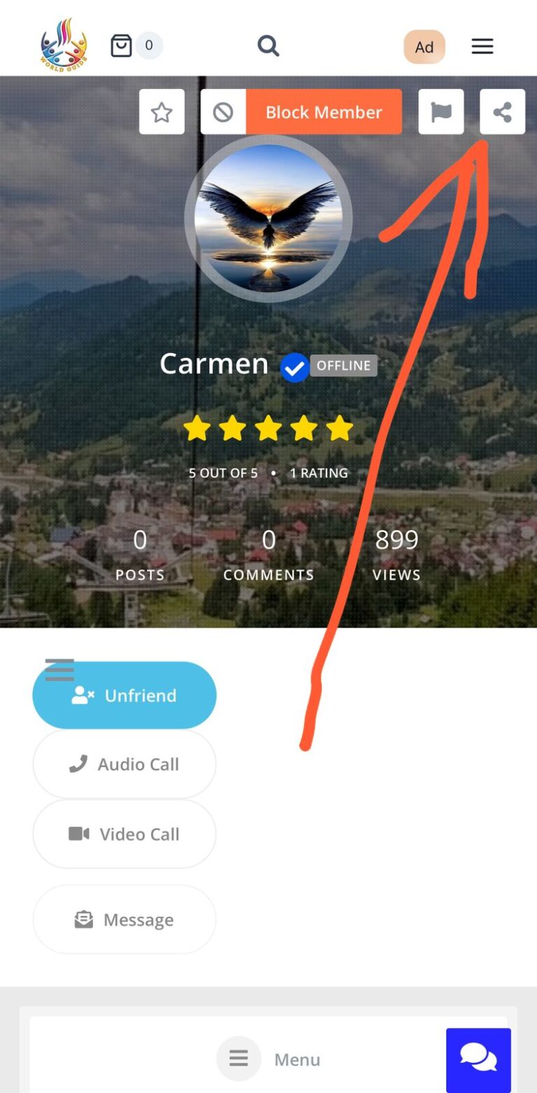 look how do share to get paoints