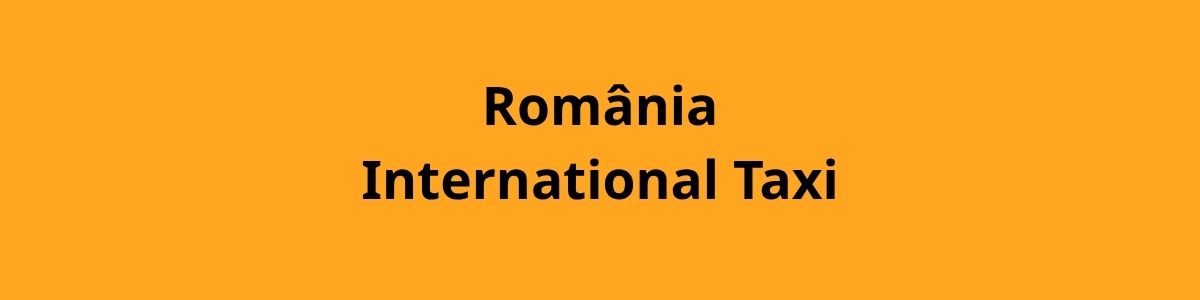 International Taxi Romania