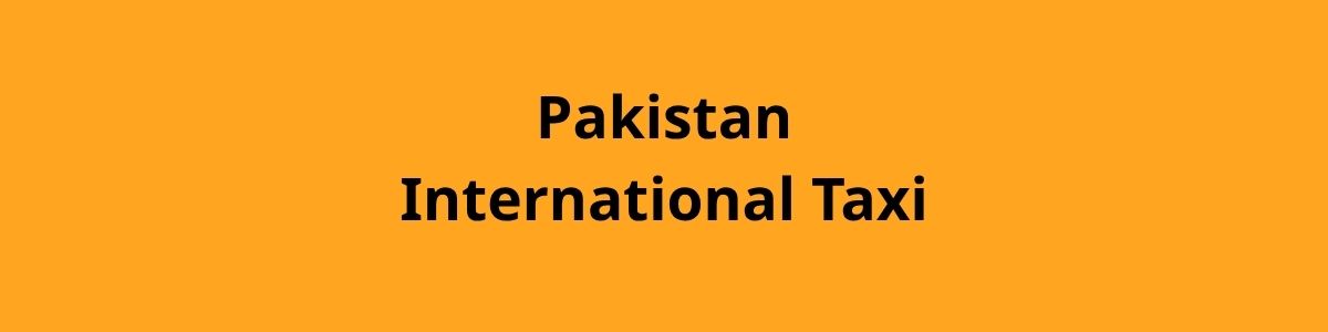 Pakistan International Taxi