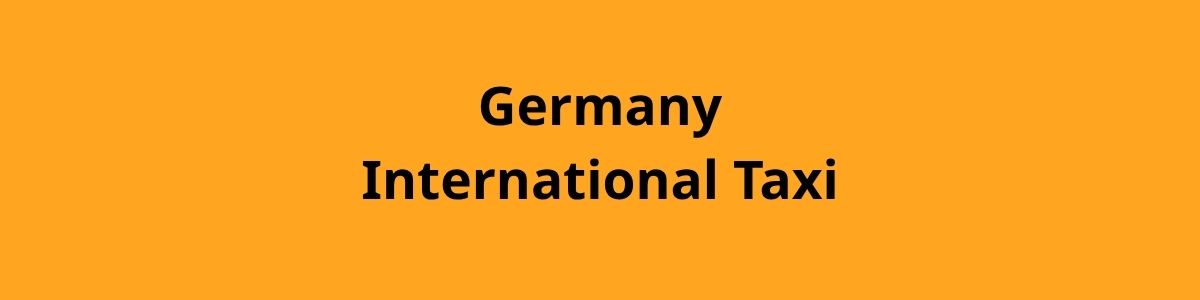 Germany International Taxi